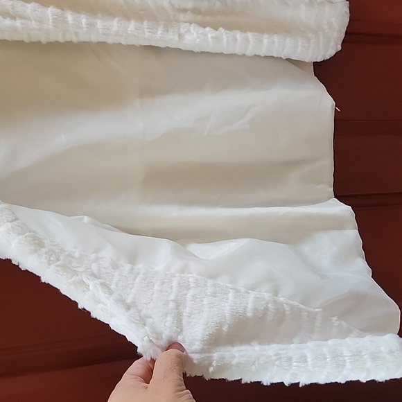 Wonder Nation White Soft Fleece Vest XL 14/16 - Picture 4 of 11